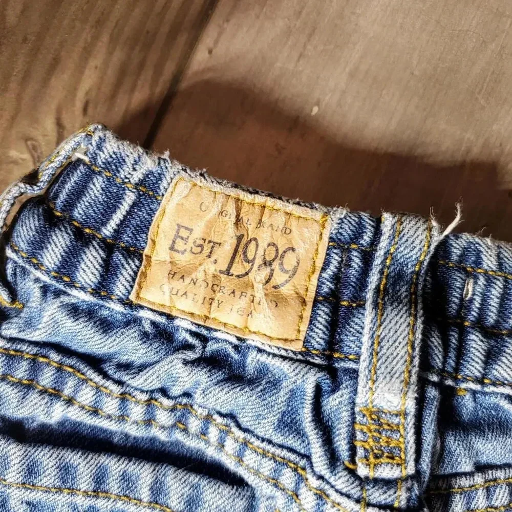 The Children's Place Medium Wash Boys Straight Denim Blue Jeans Size 18-…